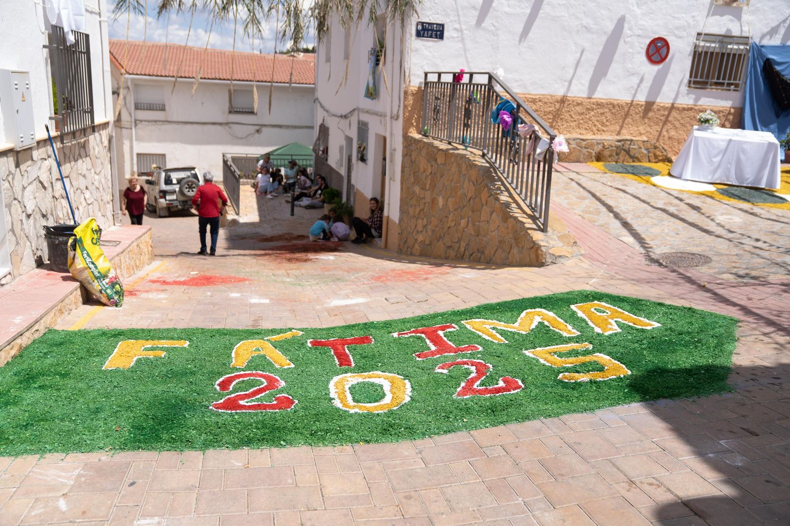 Festividad por la Virgen de Fátima en Tíjola, en imágenes