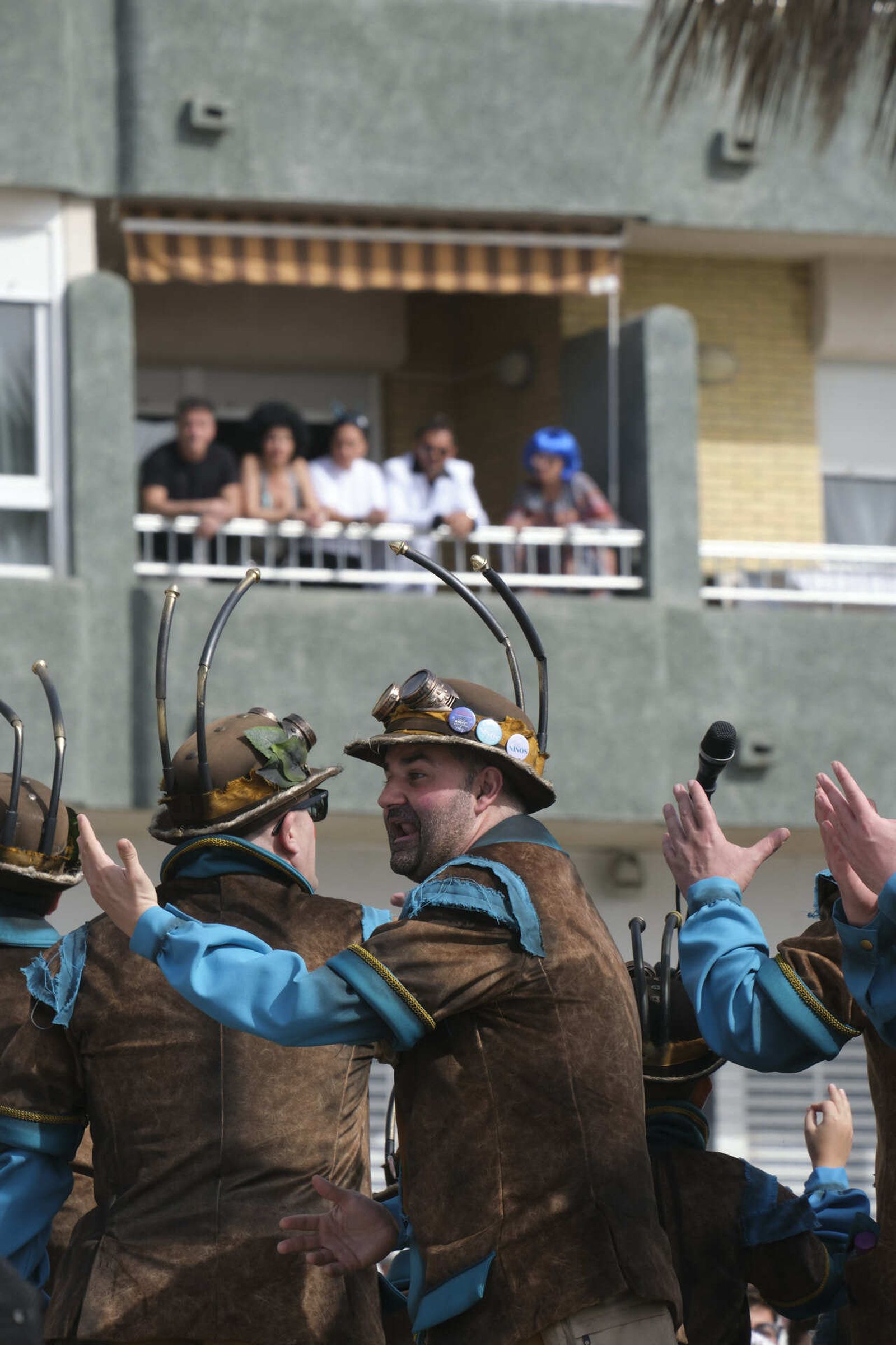 Batalla de Coplas en el Paseo Marítimo de Cádiz