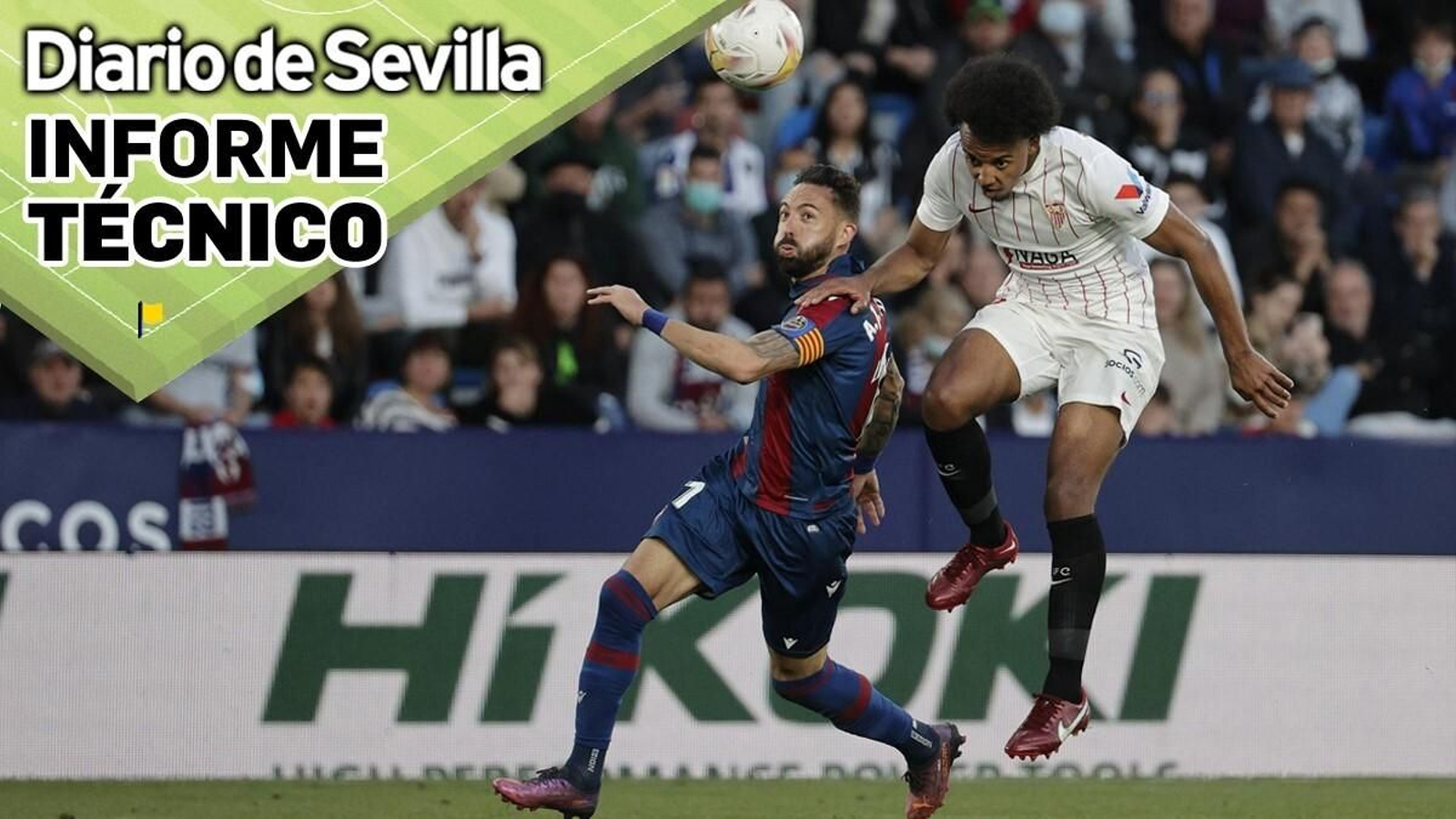 Informe técnico del Sevilla. Análisis: Juan Antonio Solís. Fuente: elaboración propia.
