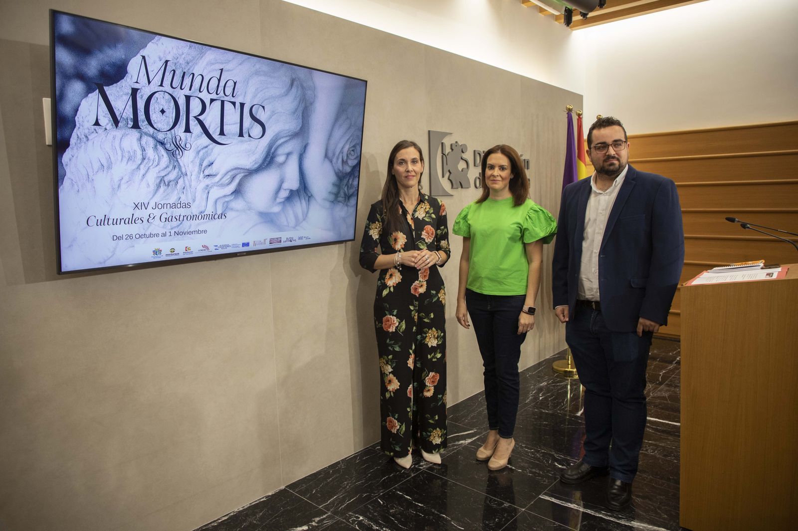 Presentación de las jornadas culturales y gastronómicas Mundamortis.