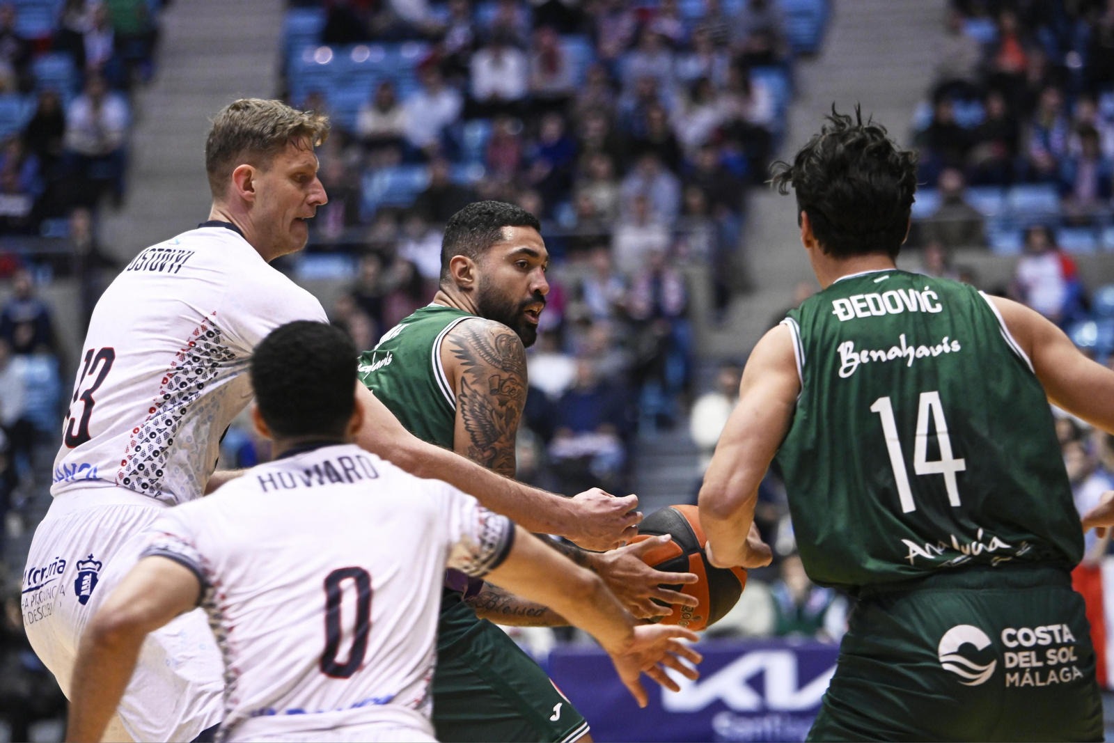 El Obradoiro - Unicaja, en fotos
