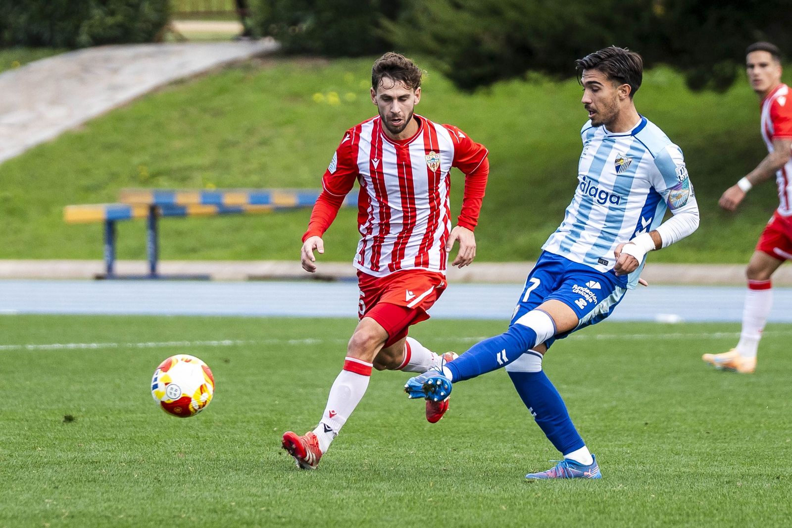 Las imágenes del Almería B y Atlético Malagueño en el Anexo de los Juegos Mediterráneos