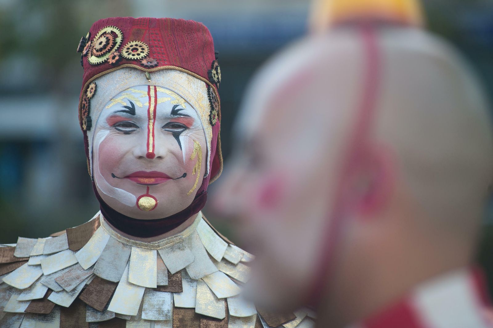 Presentación del espectáculo 'Kooza' del Circo del Sol en Málaga