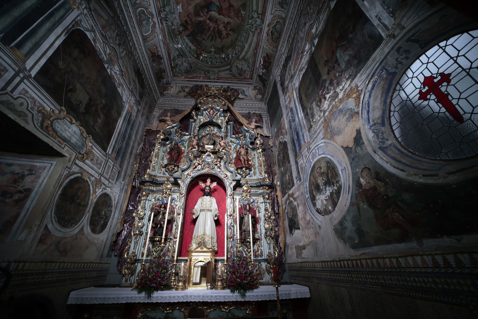 Imágenes de la reapertura de la iglesia de Santiago