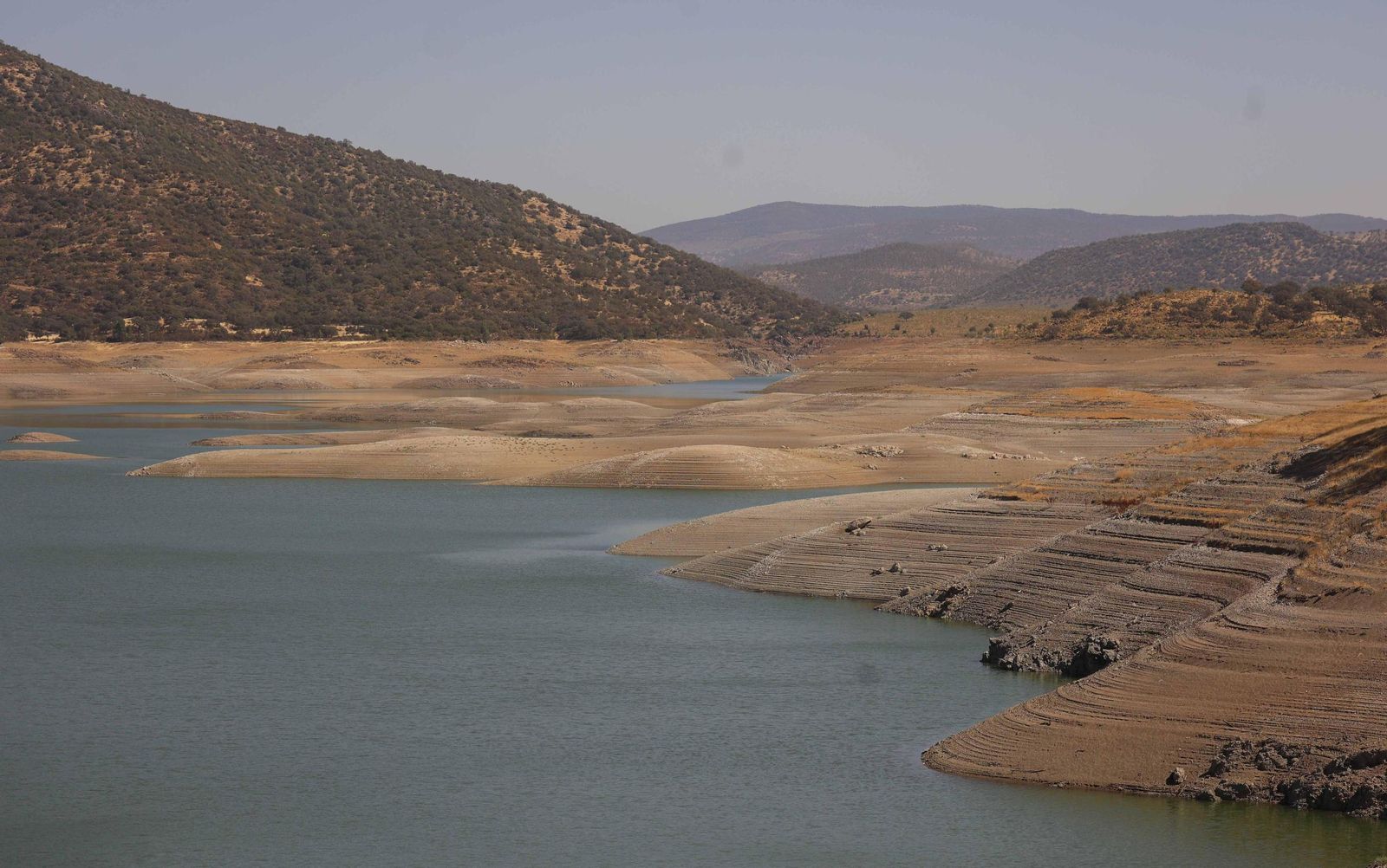 El embalse del Pintado, en Cazalla de la Sierra.