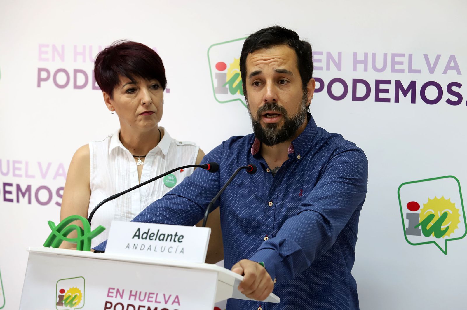 Jesús Amador durante una rueda de prensa.