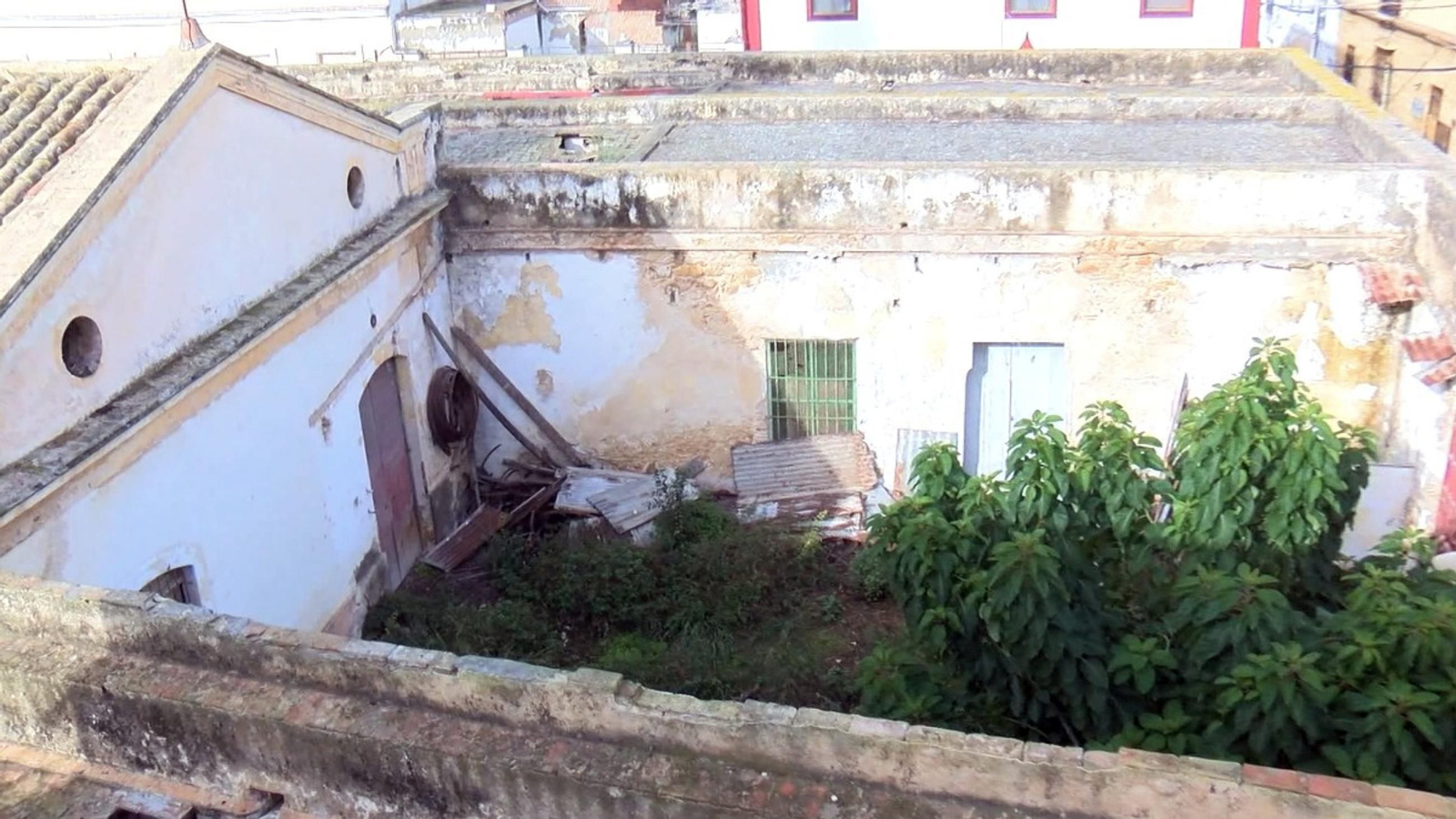 Interior de la Bodega Campuzano en su estado actual