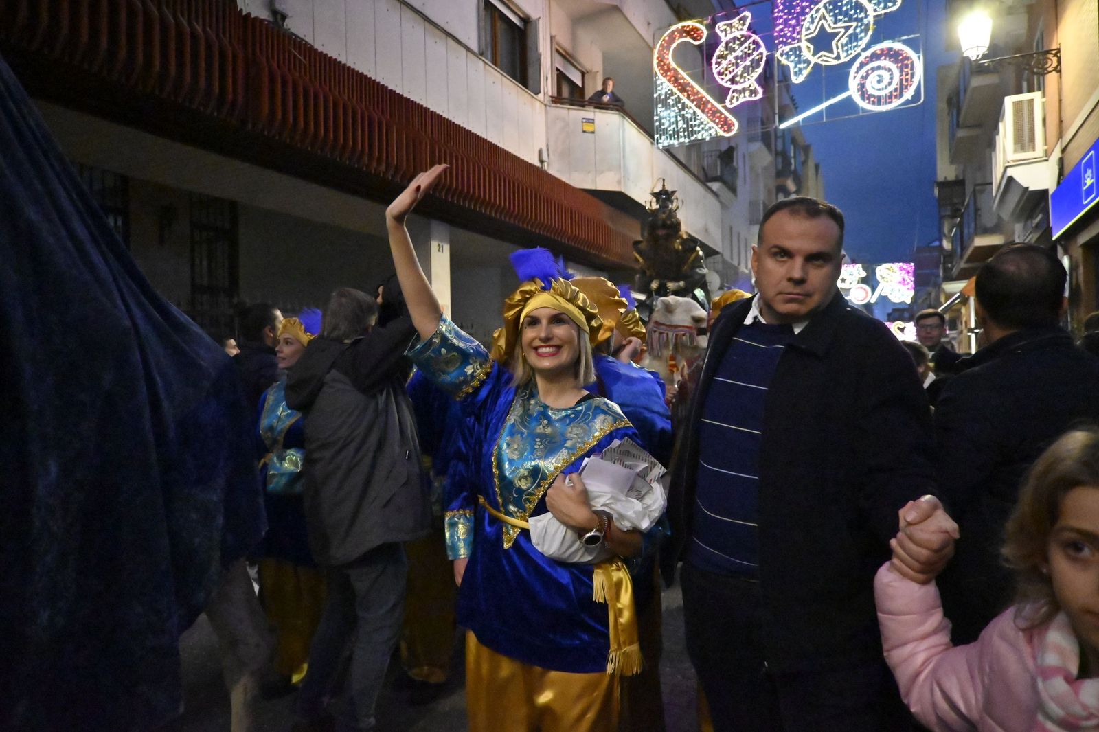 Las mejores fotografías de la llegada de los Reyes Magos a Huelva