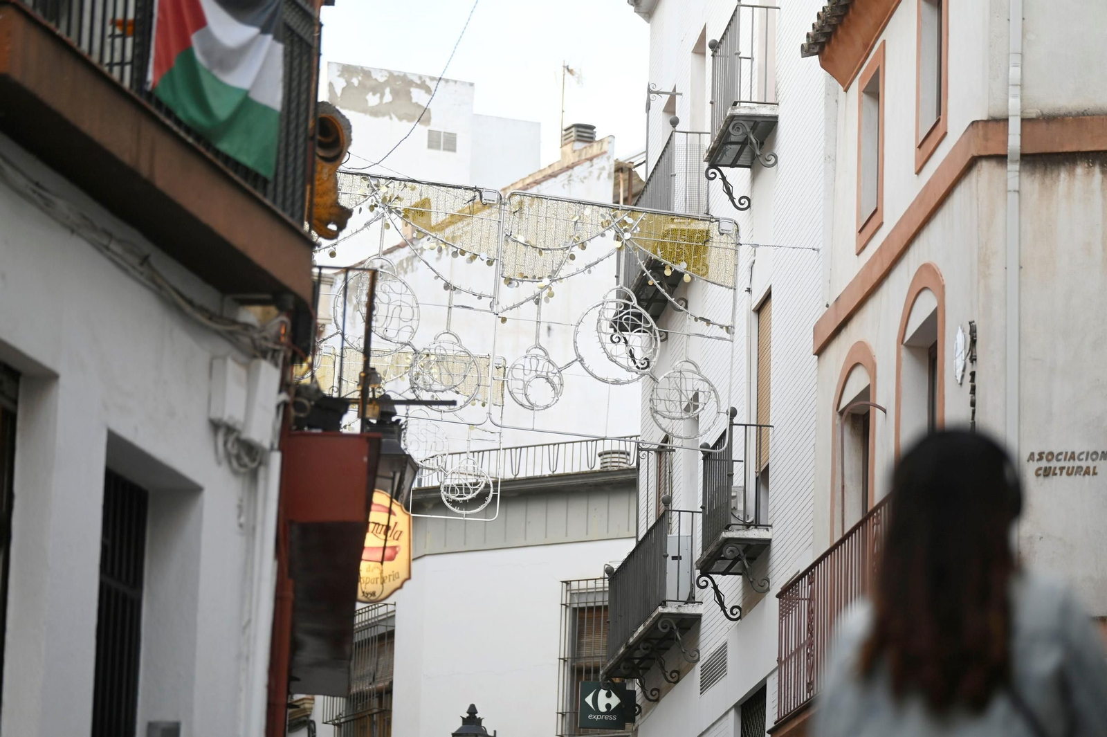Luces de Navidad en el centro de Córdoba