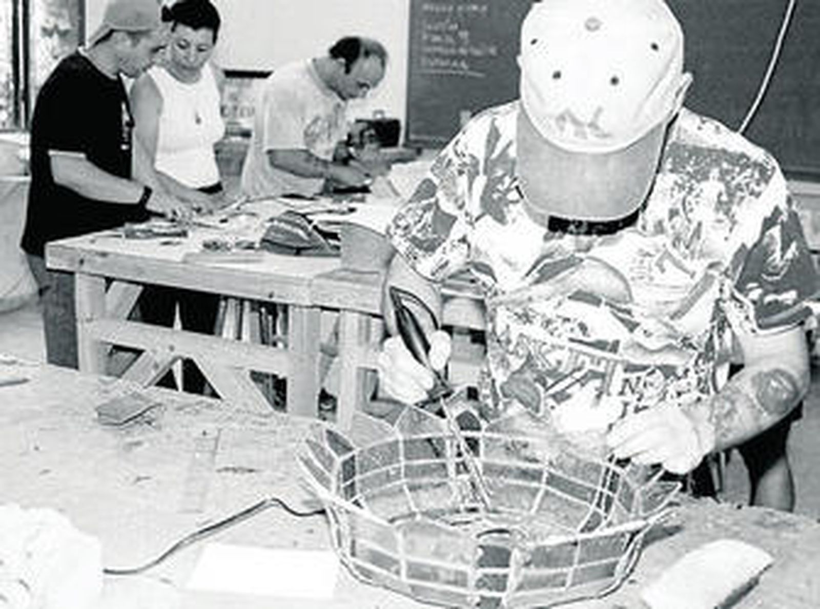 Imagen de archivo de un cursillo para presos.