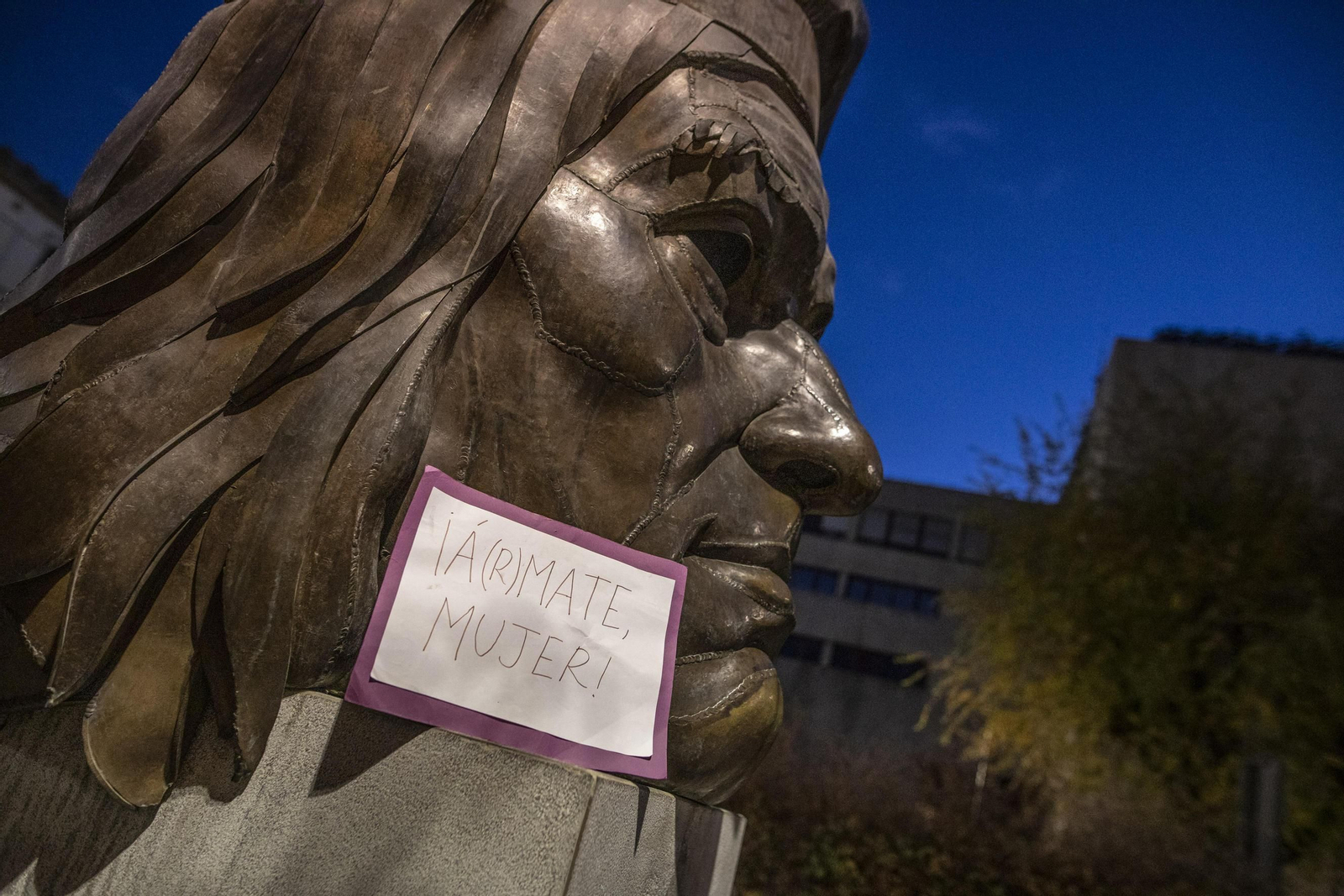 La manifestación del 25-N en Granada en imágenes