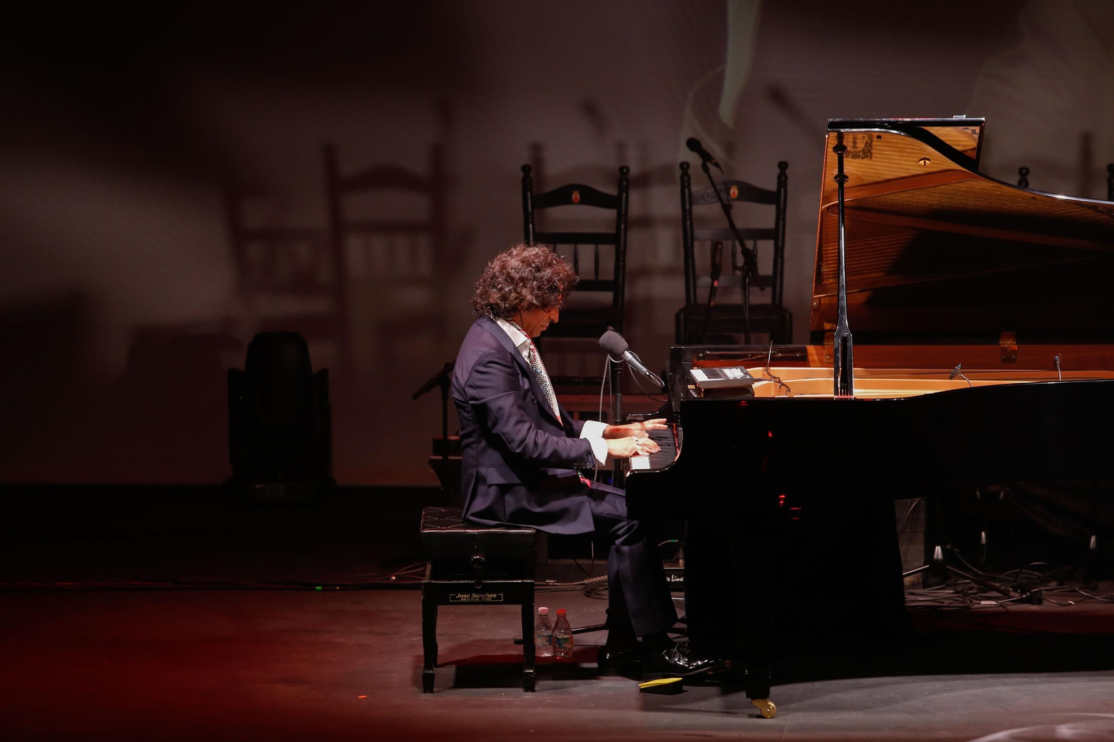 Fotos del recital de piano de Diego Amador y Reina Gitana en la Bienal Canela de San Roque