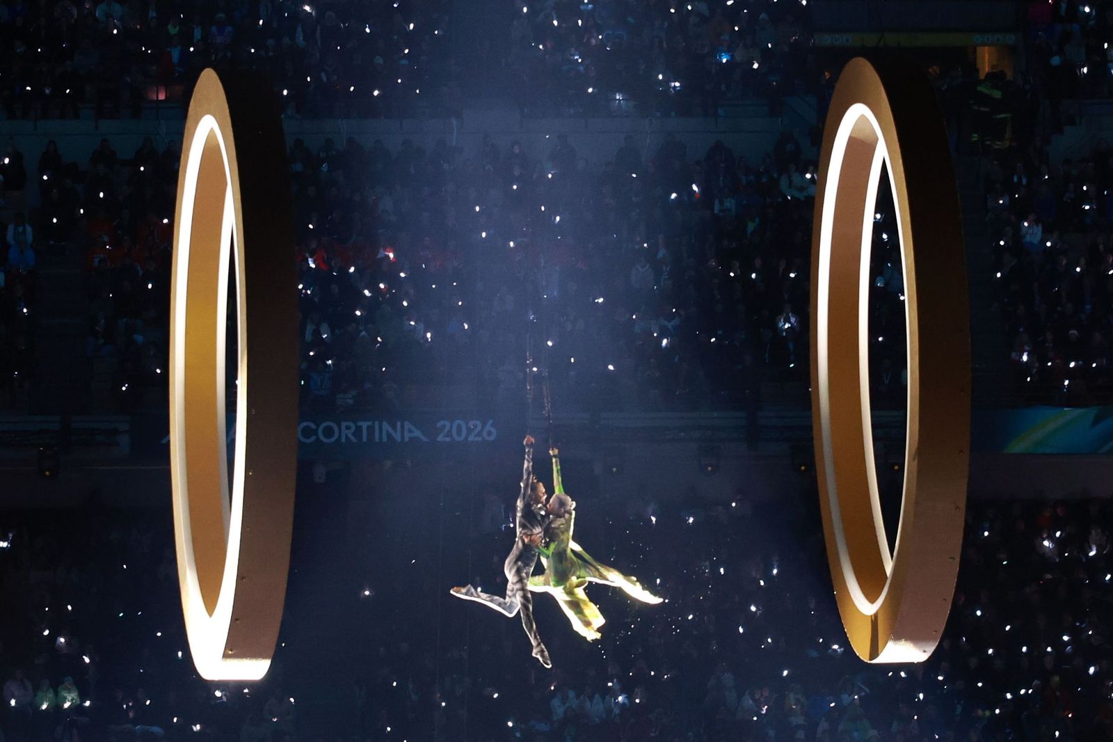 Las fotos de la inauguración de los Juegos Olímpicos de invierno de 2026