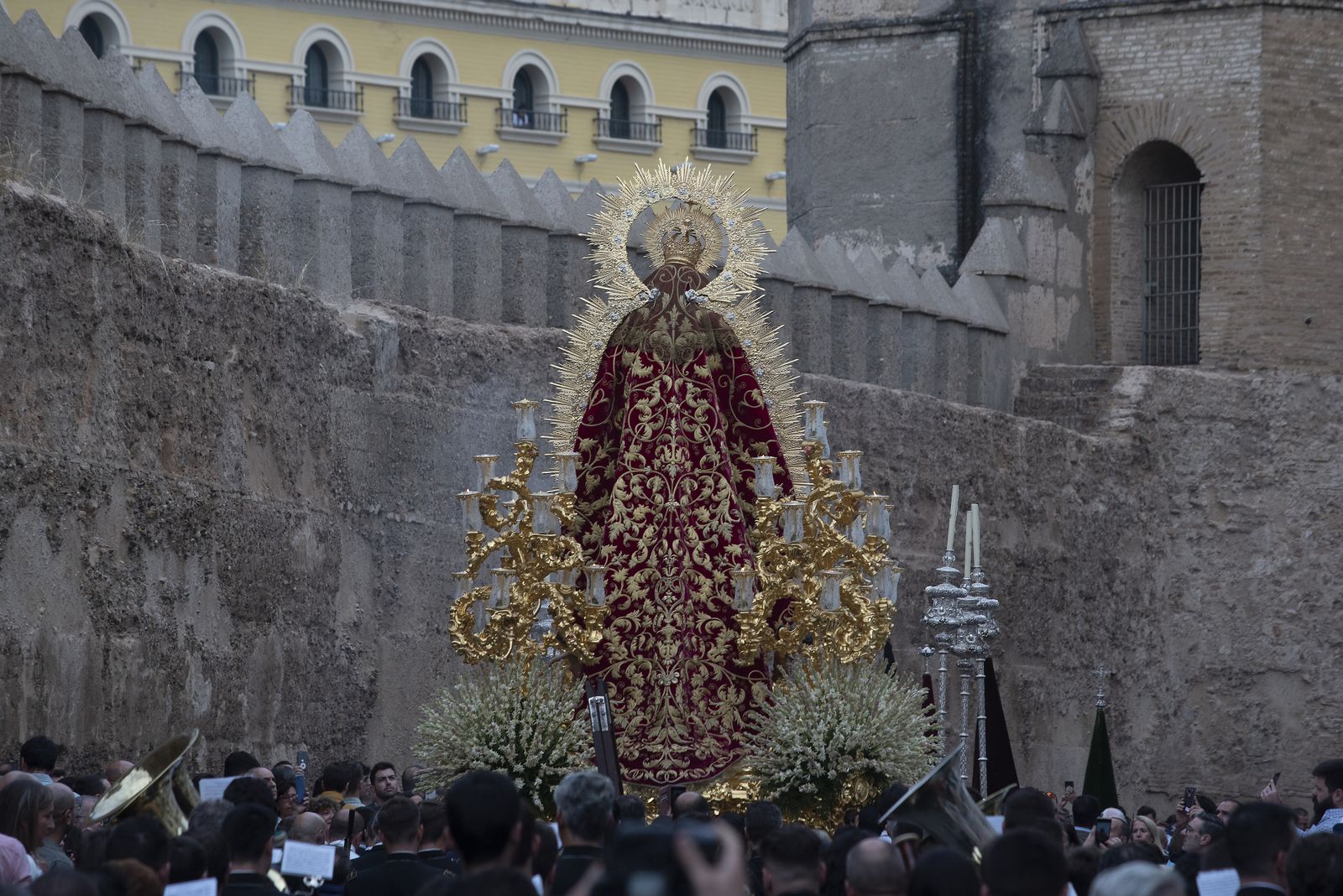 Las imágenes de la procesión de la Virgen del Rosario de la Macarena