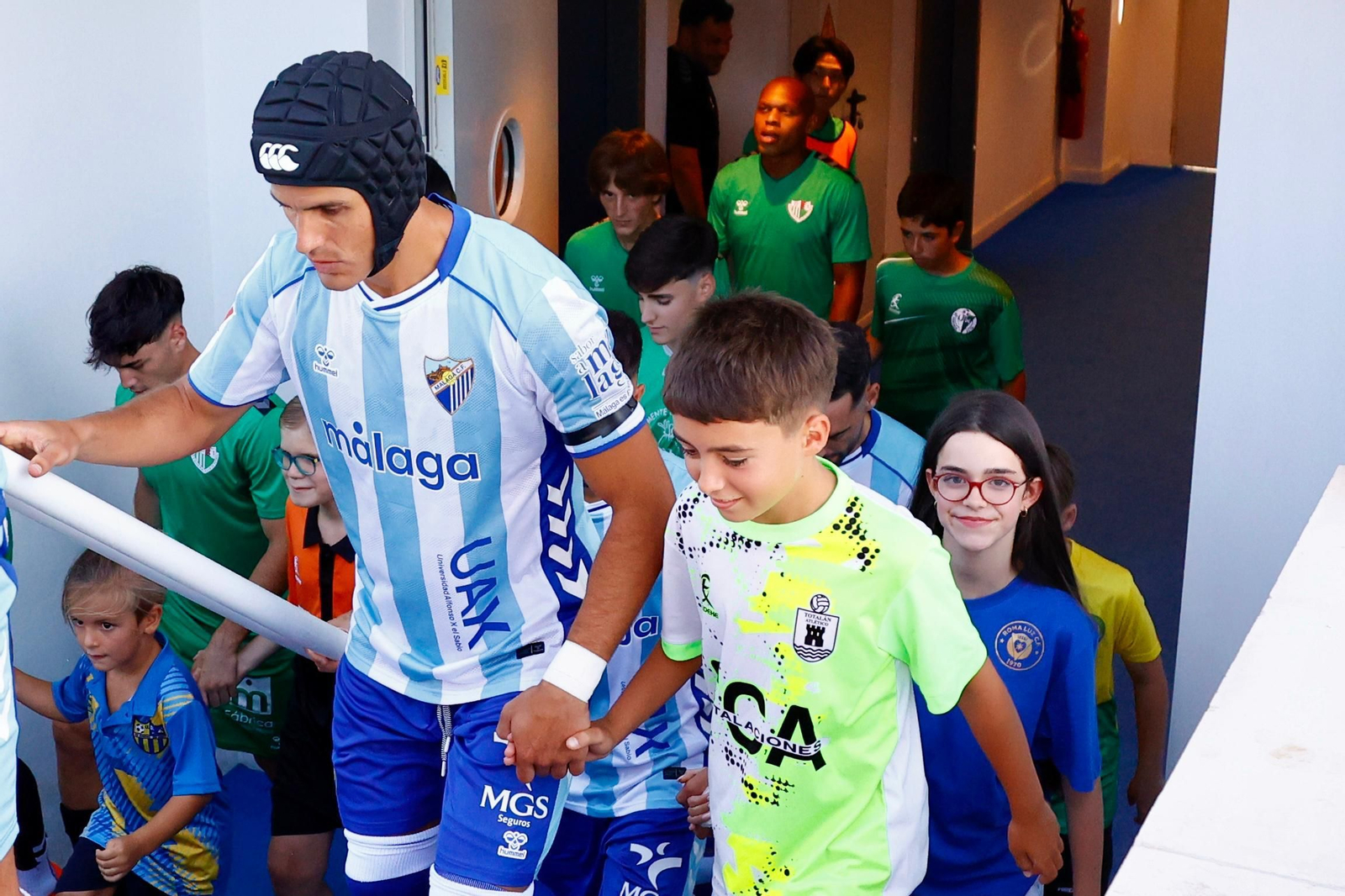 El Málaga CF- Antequera CF de pretemporada, en imágenes