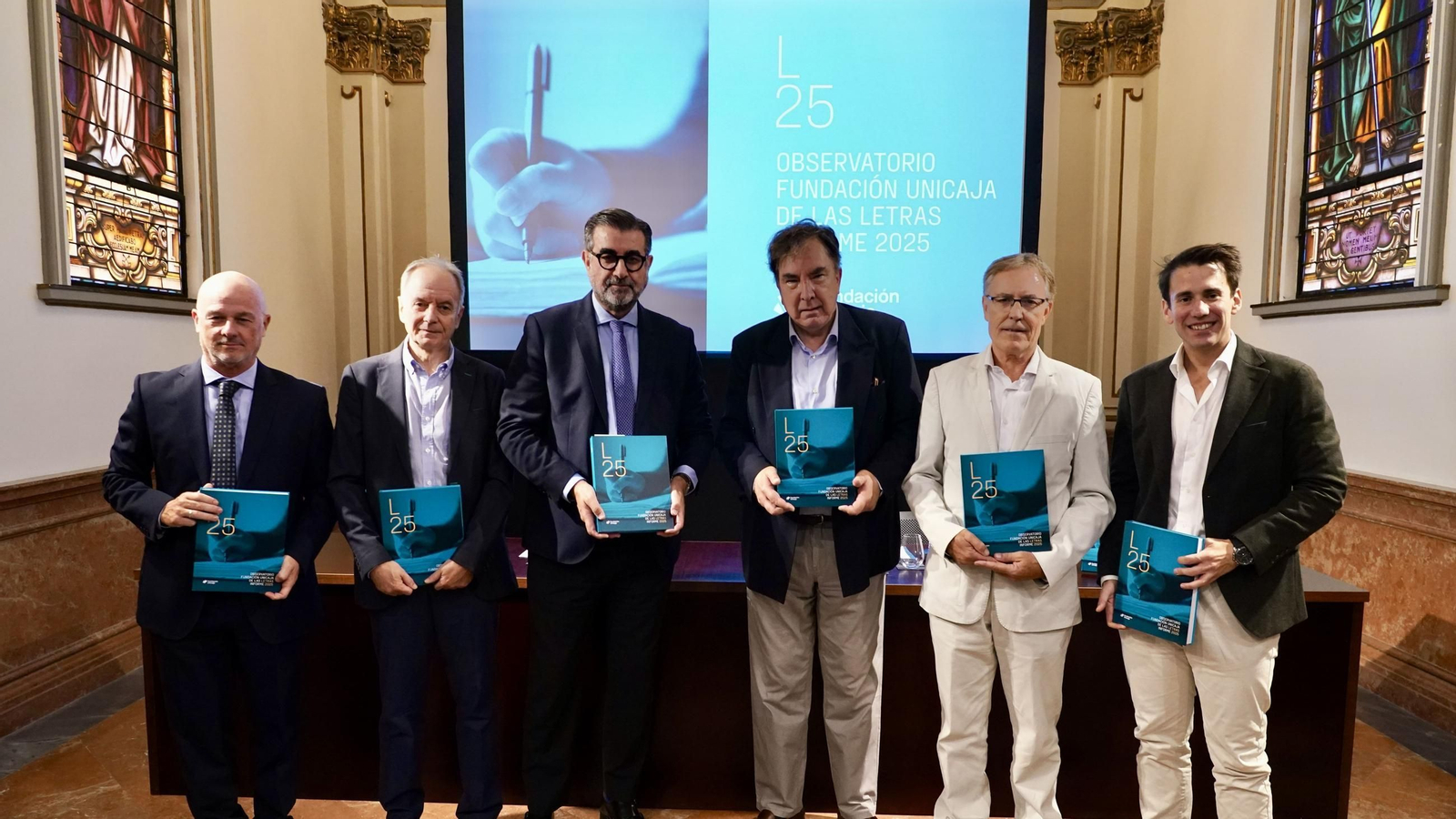 Presentación del Informe 2025 del Observatorio Fundación Unicaja de la Letras.