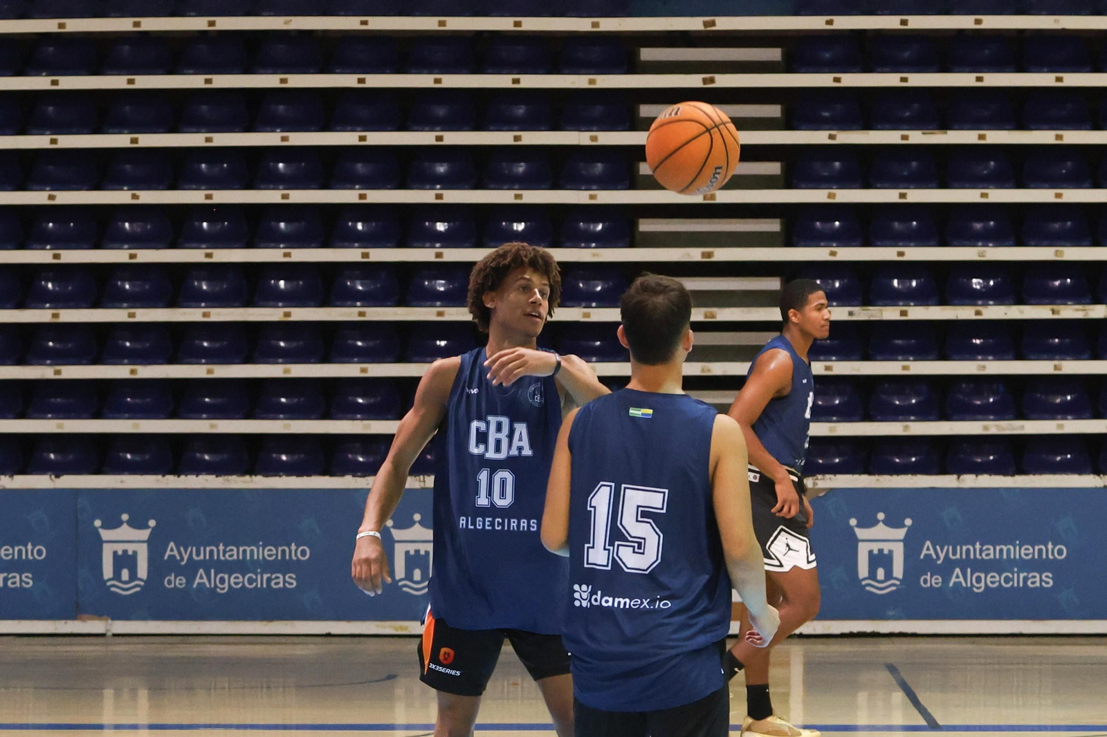 Las fotos del primer entrenamiento de pretemporada del Club Baloncesto Algeciras