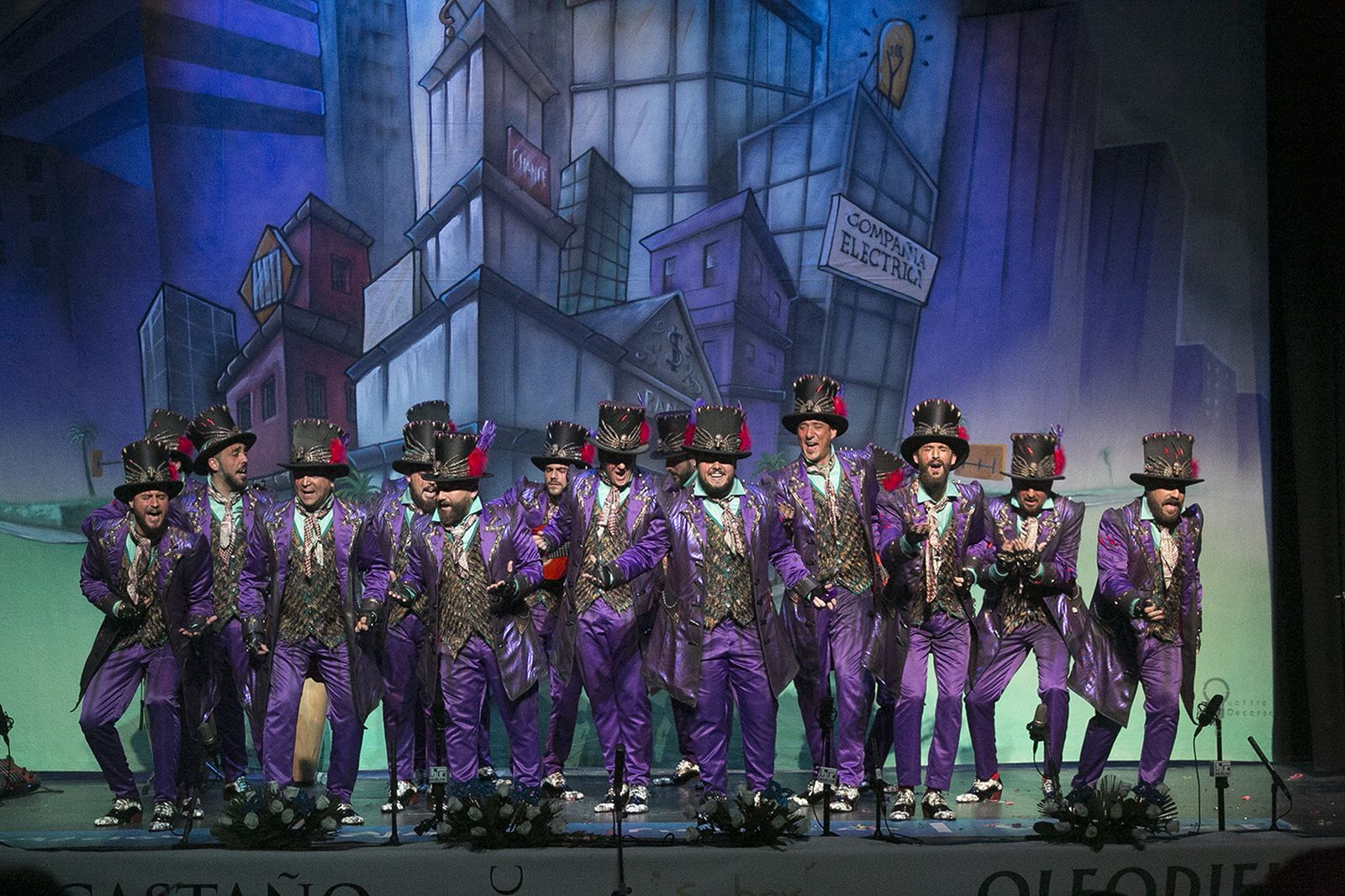 La final del Carnaval Colombino, en imágenes