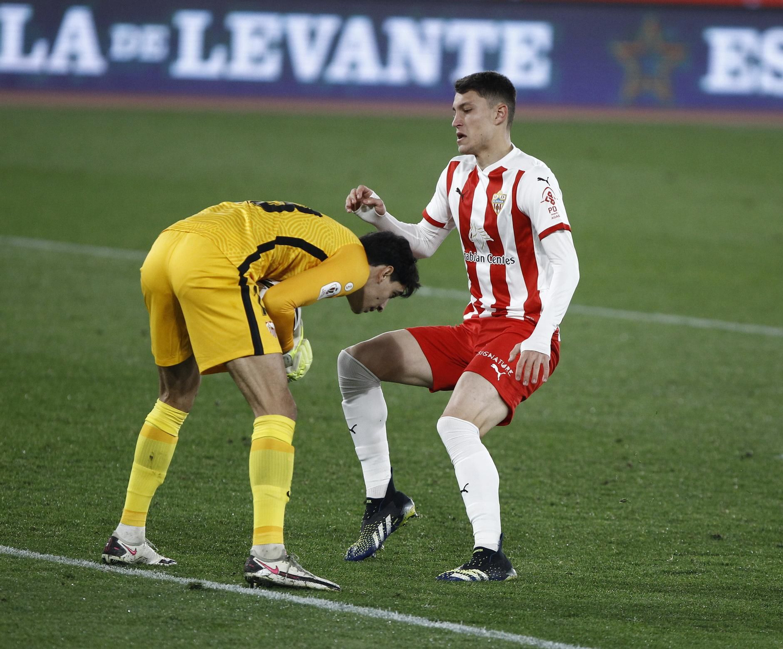 Fotogalería U.D. Almeria-Sevilla F.C. Copa del Rey Fútbol.