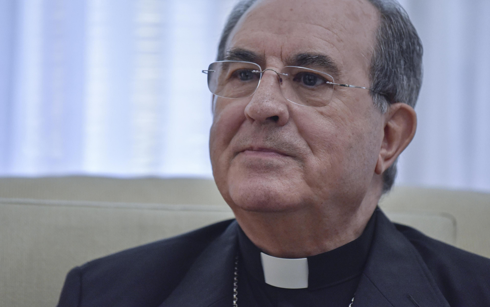 Monseñor Asenjo durante una entrevista con Diario de Sevilla