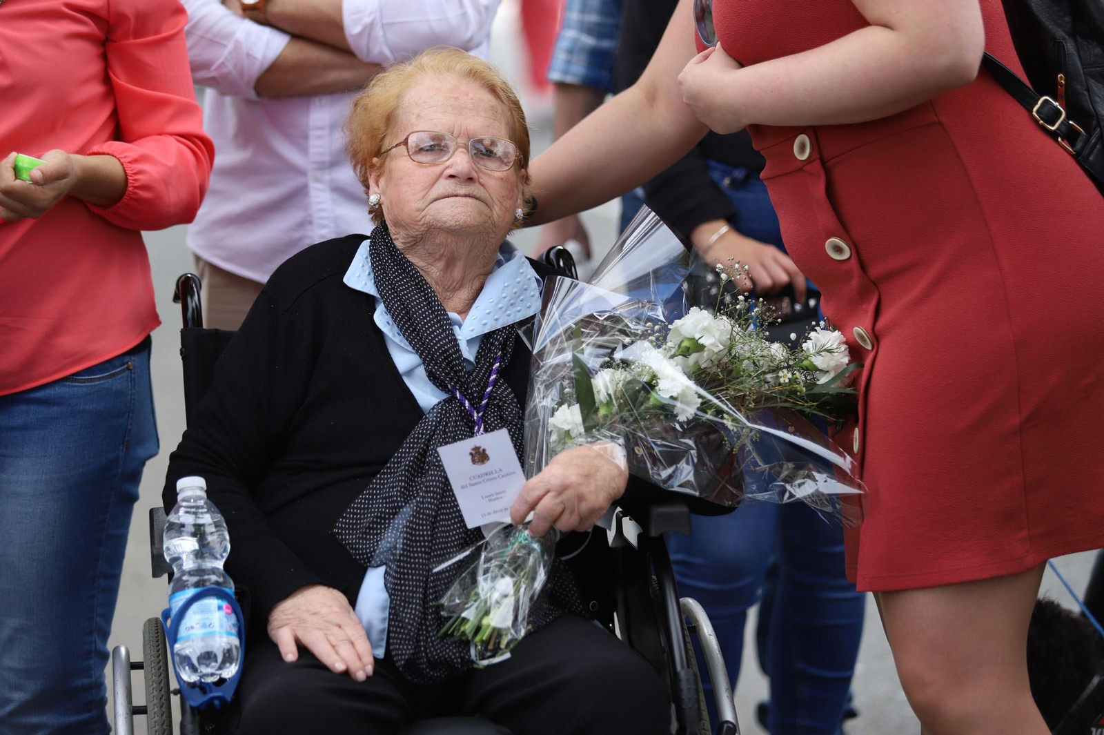 Imágenes del recorrido de la Hermandad del Cristo Cautivo de Huelva