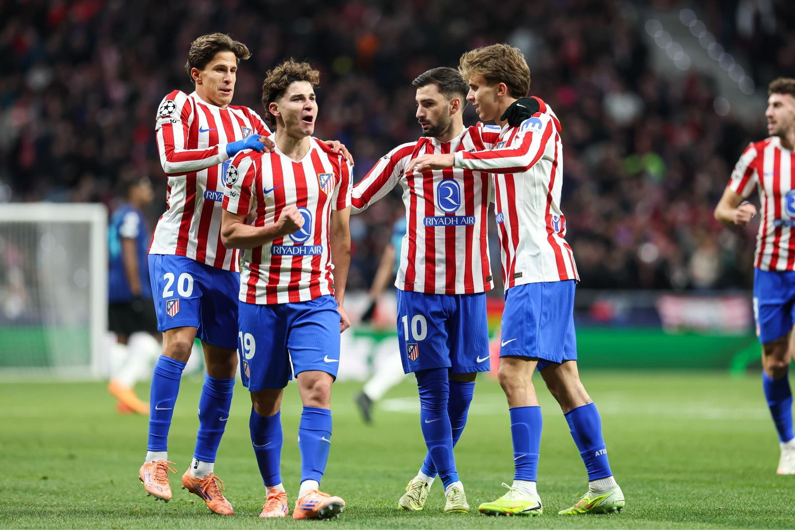 Las fotos del Atlético de Madrid-Inter