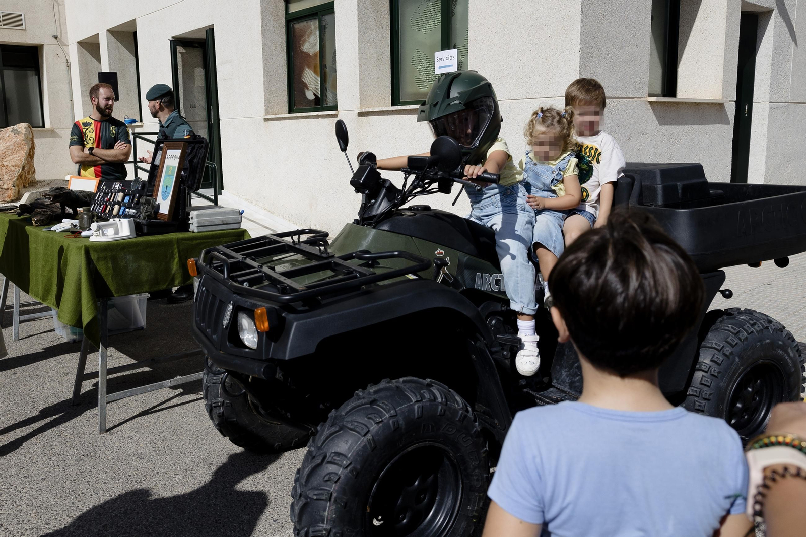 Las imágenes de la jornada de puertas abiertas de la Guardia Civil