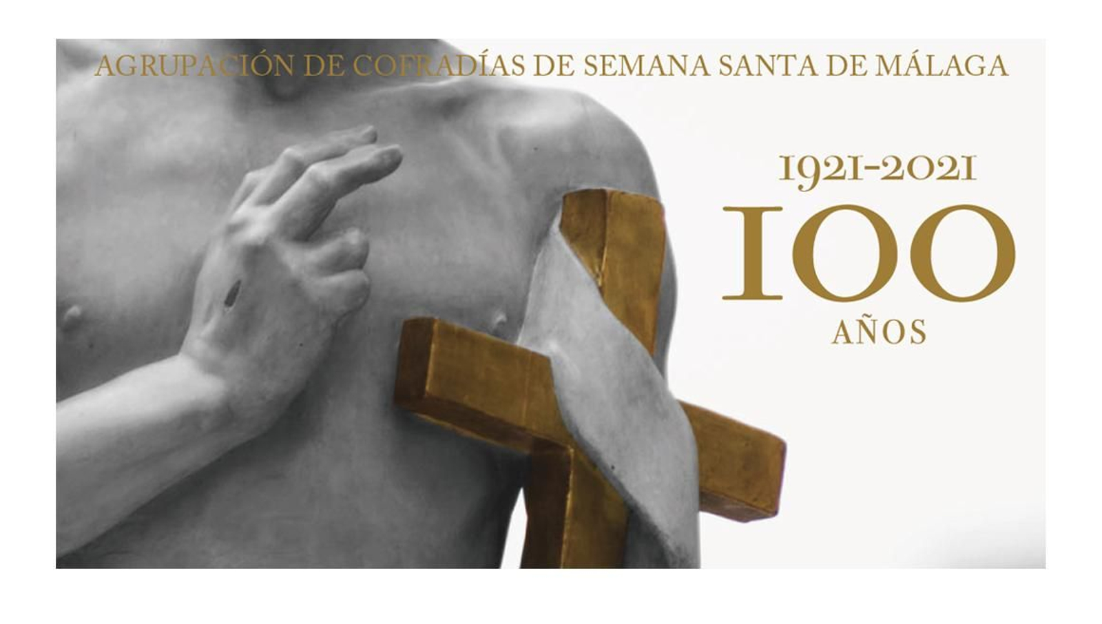 Logotipo del centenario de la Agrupación de Cofradías de Málaga. Logotipo del centenario de la Agrupación de Cofradías de Málaga.