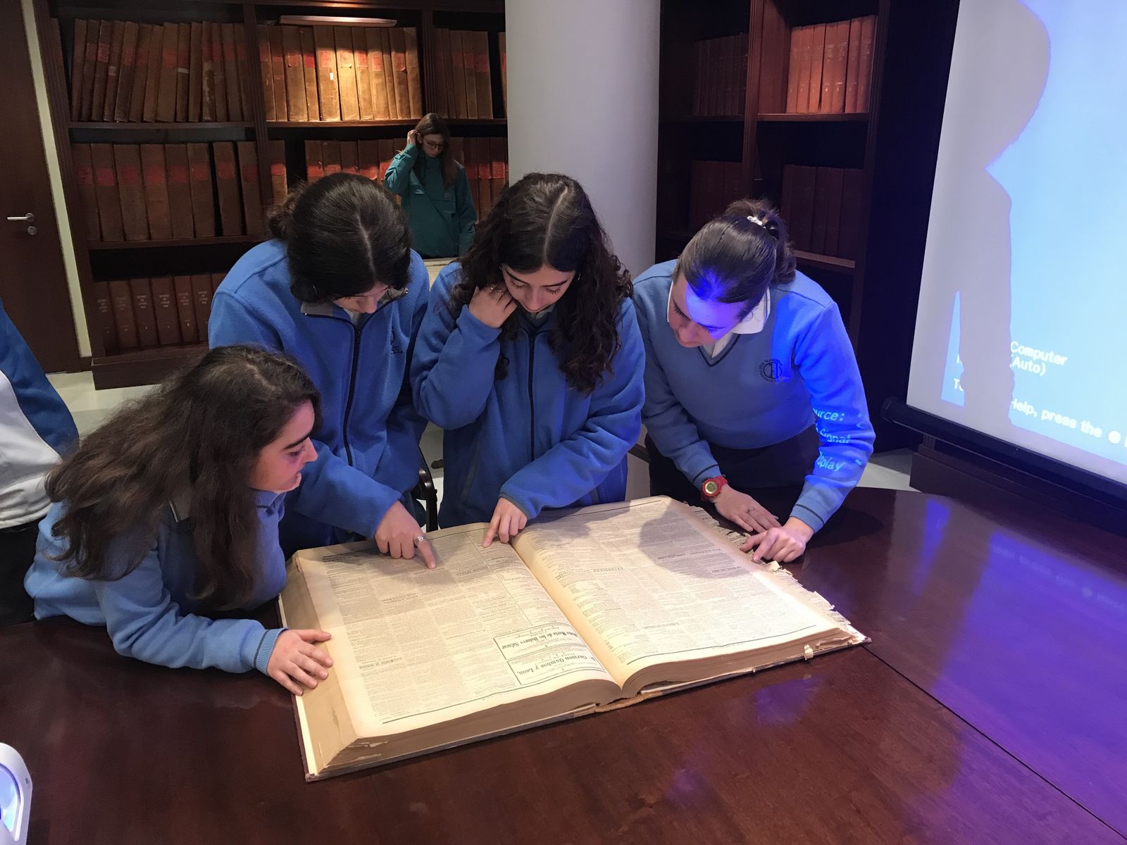 Visita del colegio San Vicente de Paúl