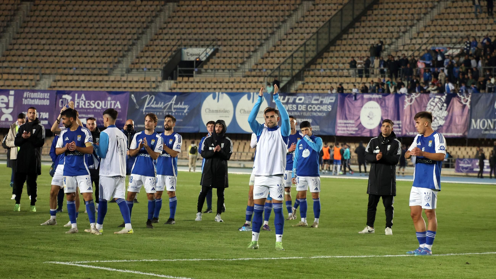 Imágenes del derbi entre Xerez CD y Xerez DFC en Chapín