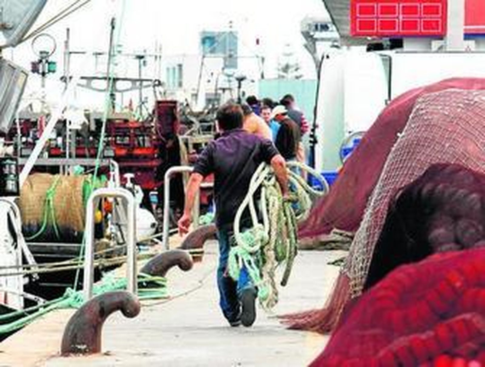 Puerto pesquero de Punta Umbría.