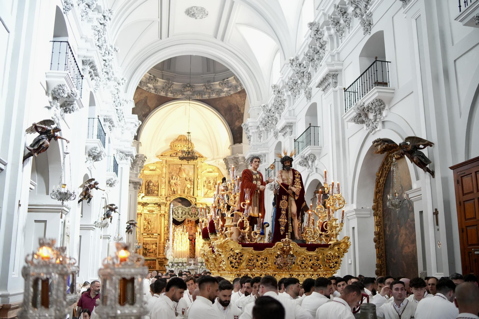 Humildad el Domingo de Ramos en Málaga, en imágenes