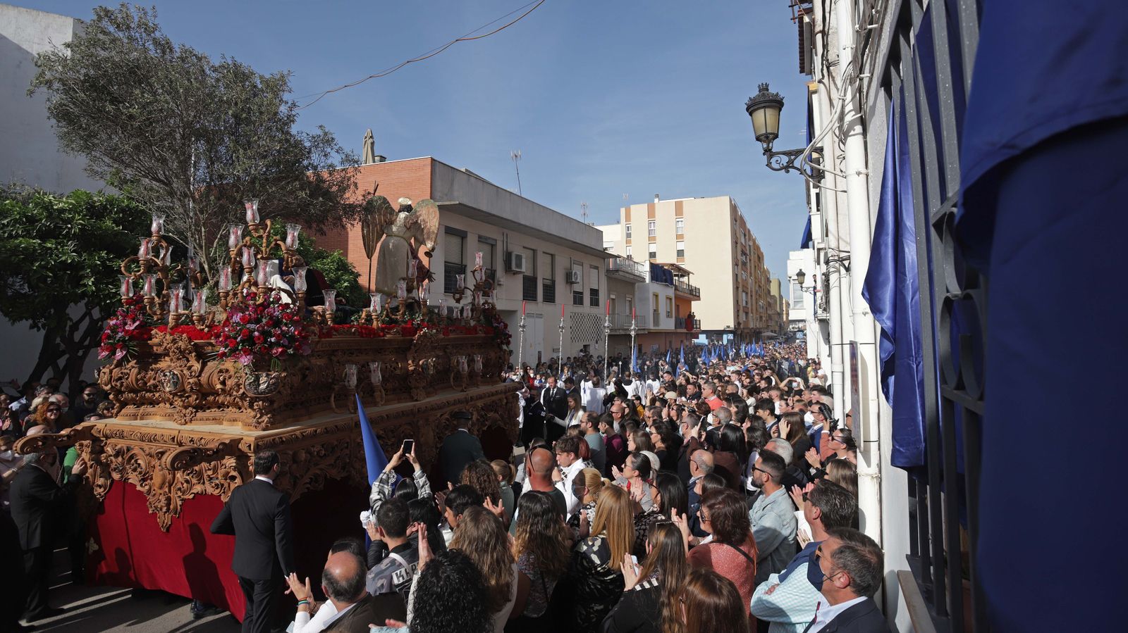 Fotos del Domingo de Ramos en Algeciras: Oración en el Huerto