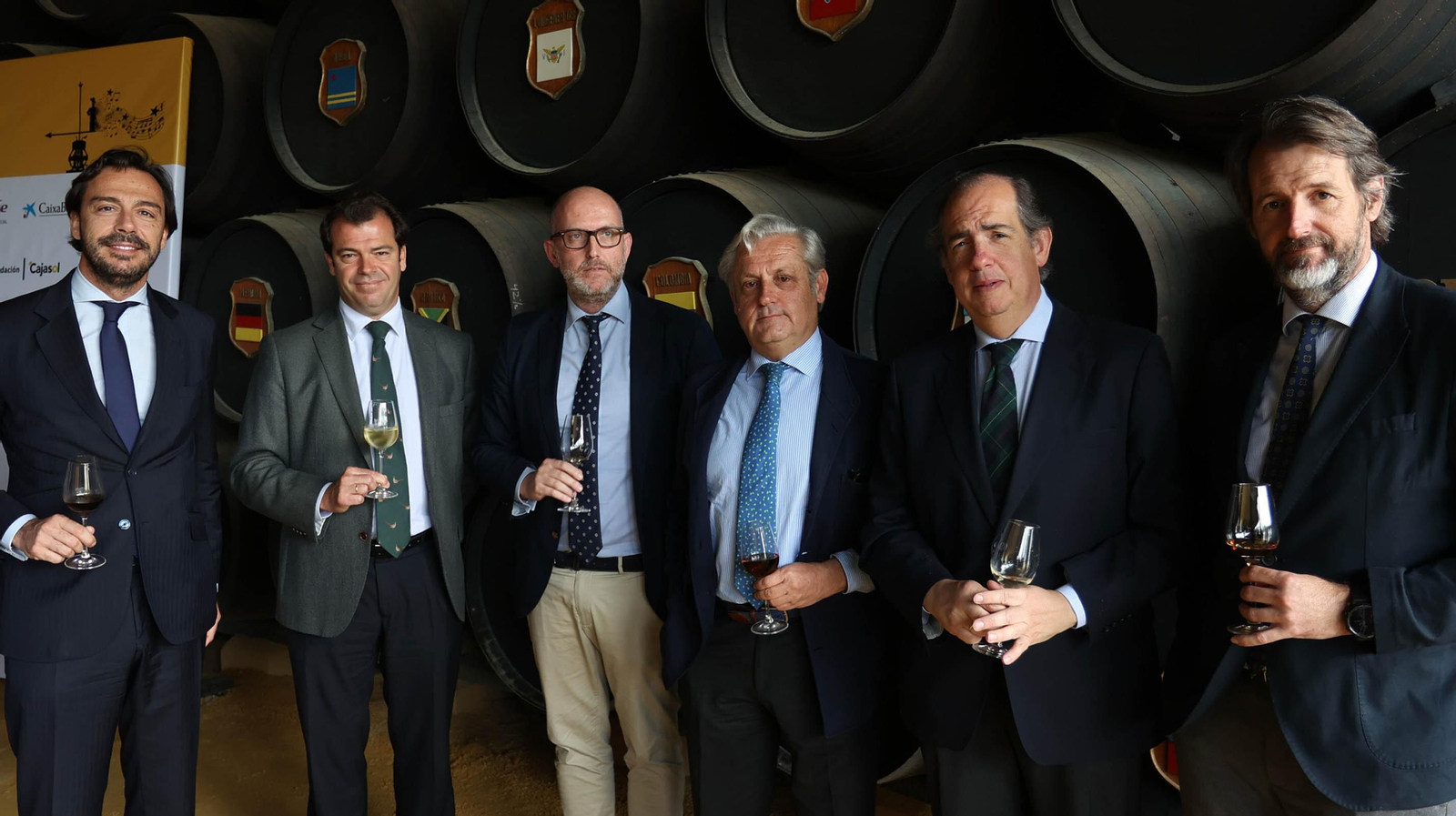 Imágenes de la presentación  'Veranea en la bodega' en González Byass