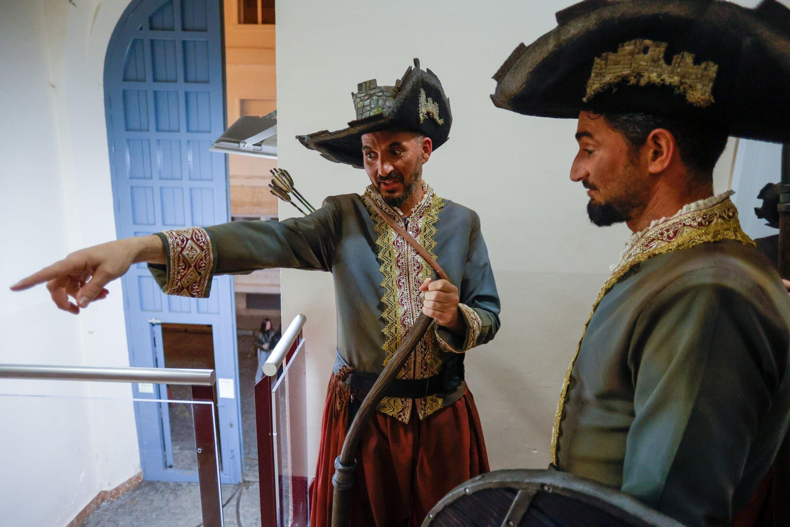 El ambiente en los camerinos del teatro.