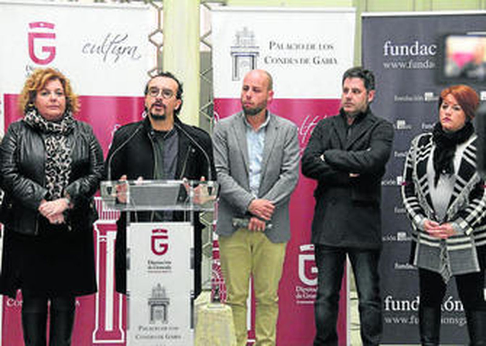 Presentación de la extensión a la provincia en el Palacio de Condes de Gabia.