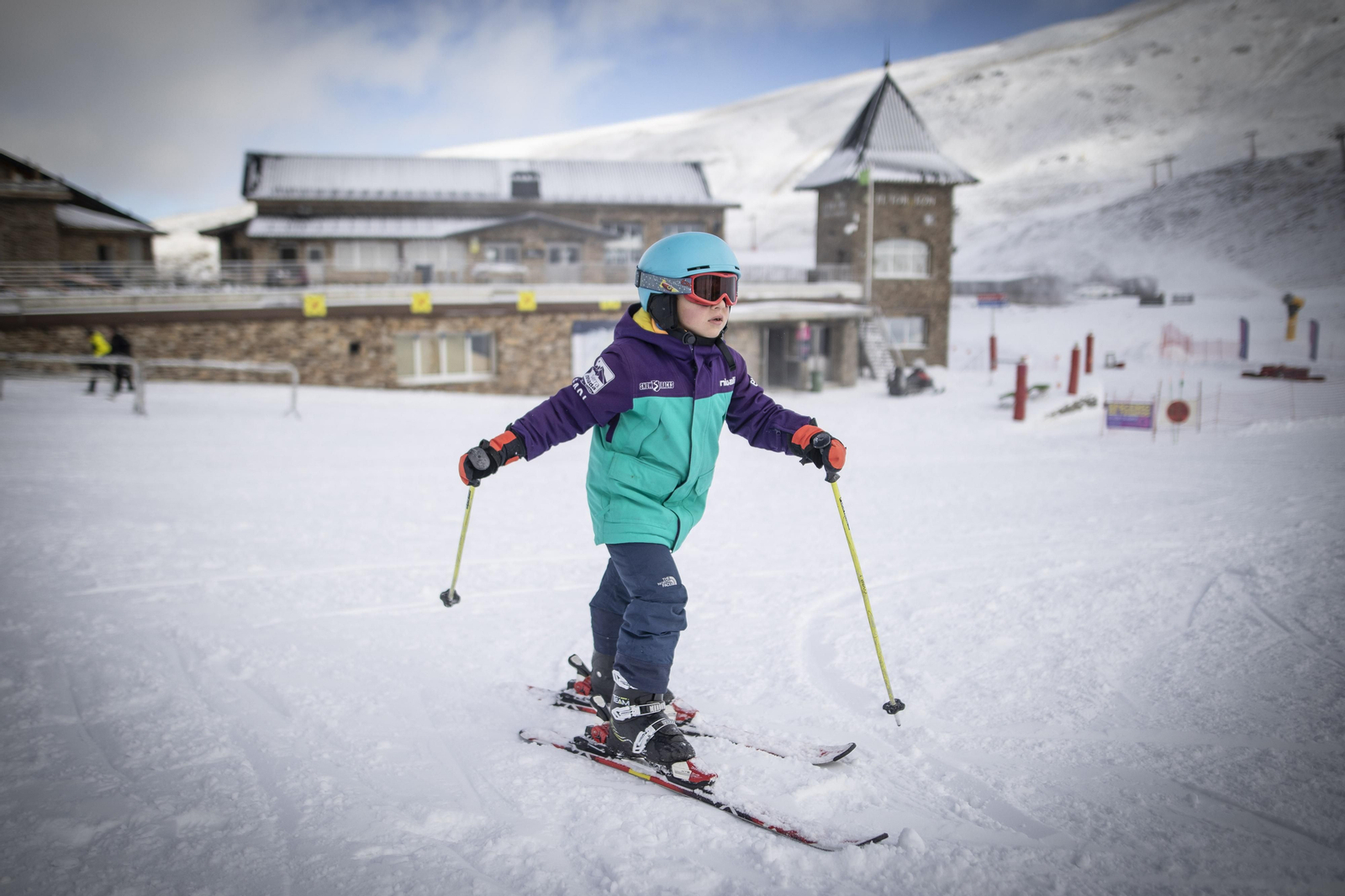 Fotos: así ha sido el inicio de la temporada de esquí en Sierra Nevada