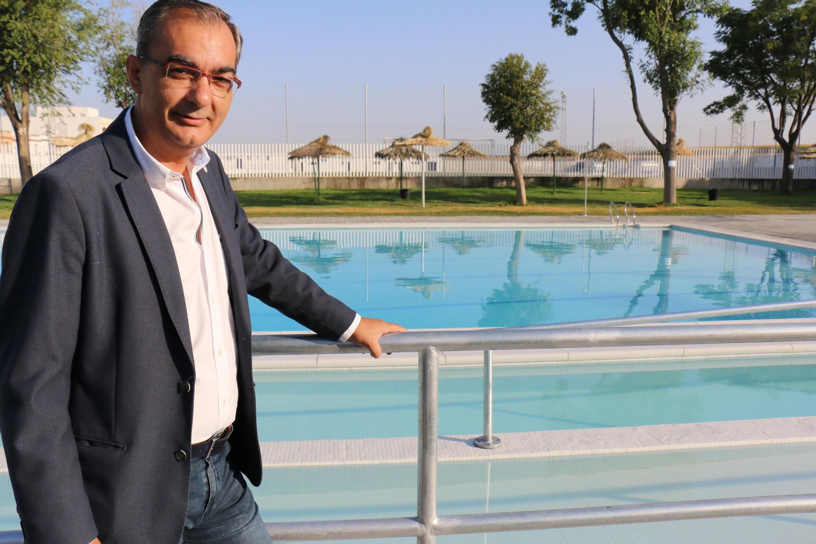 El alcalde de Alcalá del Río, Antonio Campos.