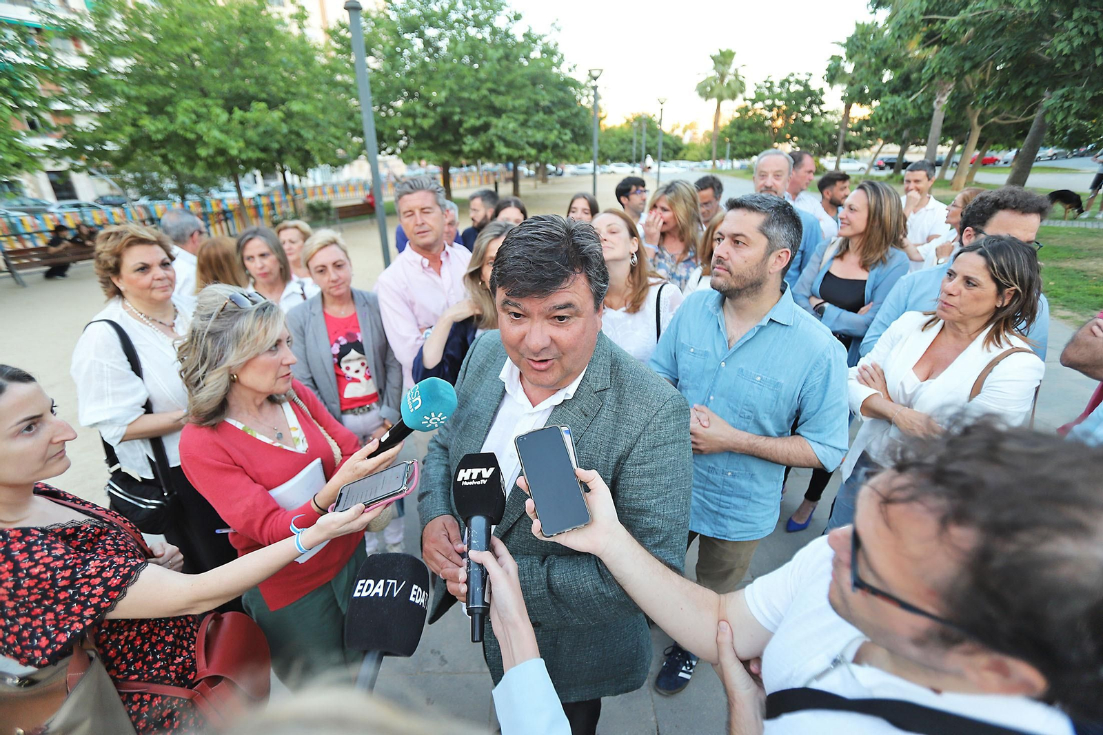 Elecciones Municipales Huelva 2023: Imágenes del acto de inicio de campaña del PSOE