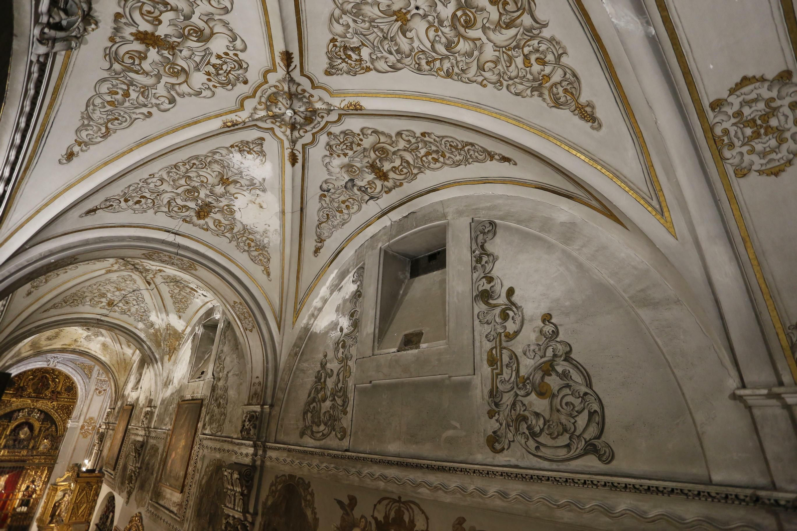 La restauración del coro alto de la parroquia de la Magdalena