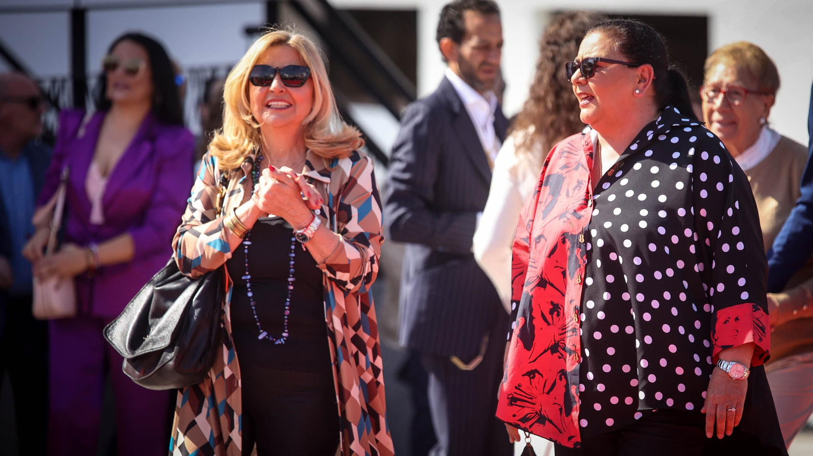 Toda la familia de Lola Flores y muchos famosos en Jerez en la inauguración de su Centro Cultural Toda la familia de Lola Flores y muchos famosos en Jerez en la inauguración de su Centro Cultural