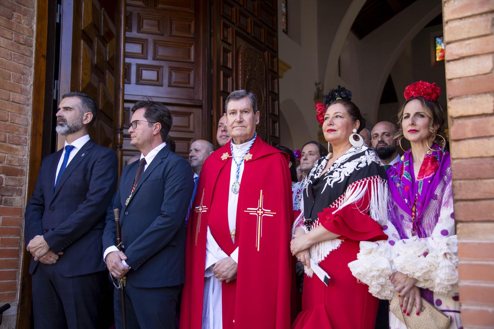 Las imágnes de la misa y procesión en honor a San Marcos en El Ejido