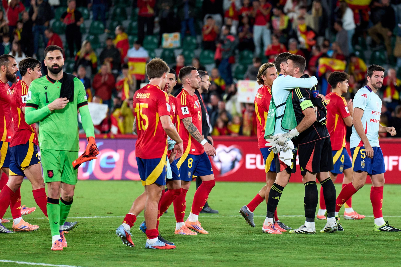 Las mejores fotos del España-Georgia