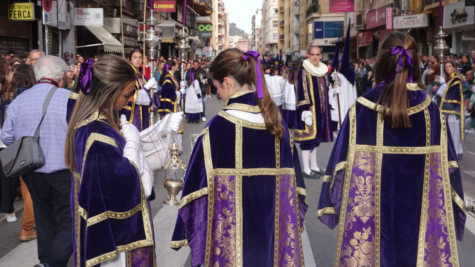 Las fotos de Zamarrilla en el Jueves Santo de Málaga Las fotos de Zamarrilla en el Jueves Santo de Málaga