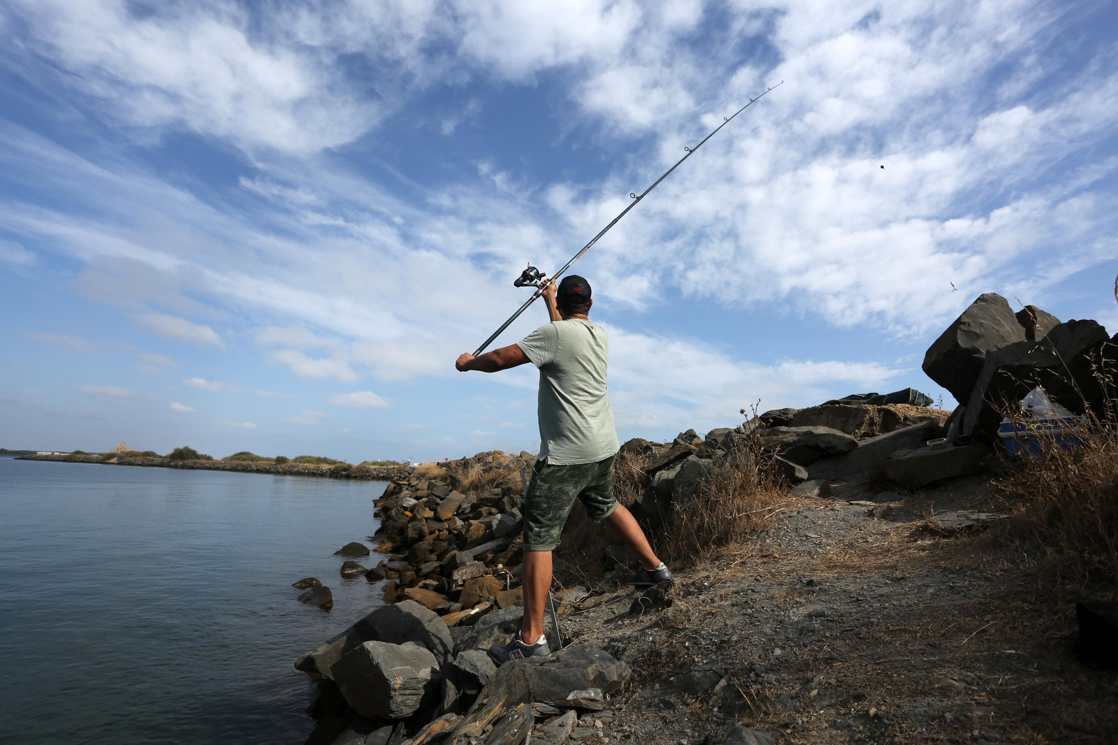 Las imágenes de la Playa del Espigón