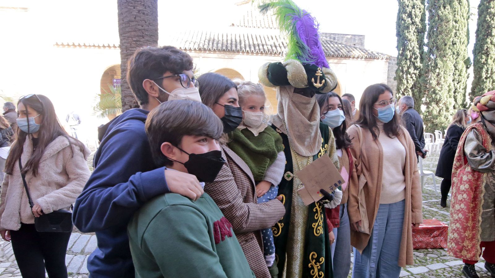 Coronación de los Reyes Magos de Jerez en el Alcázar