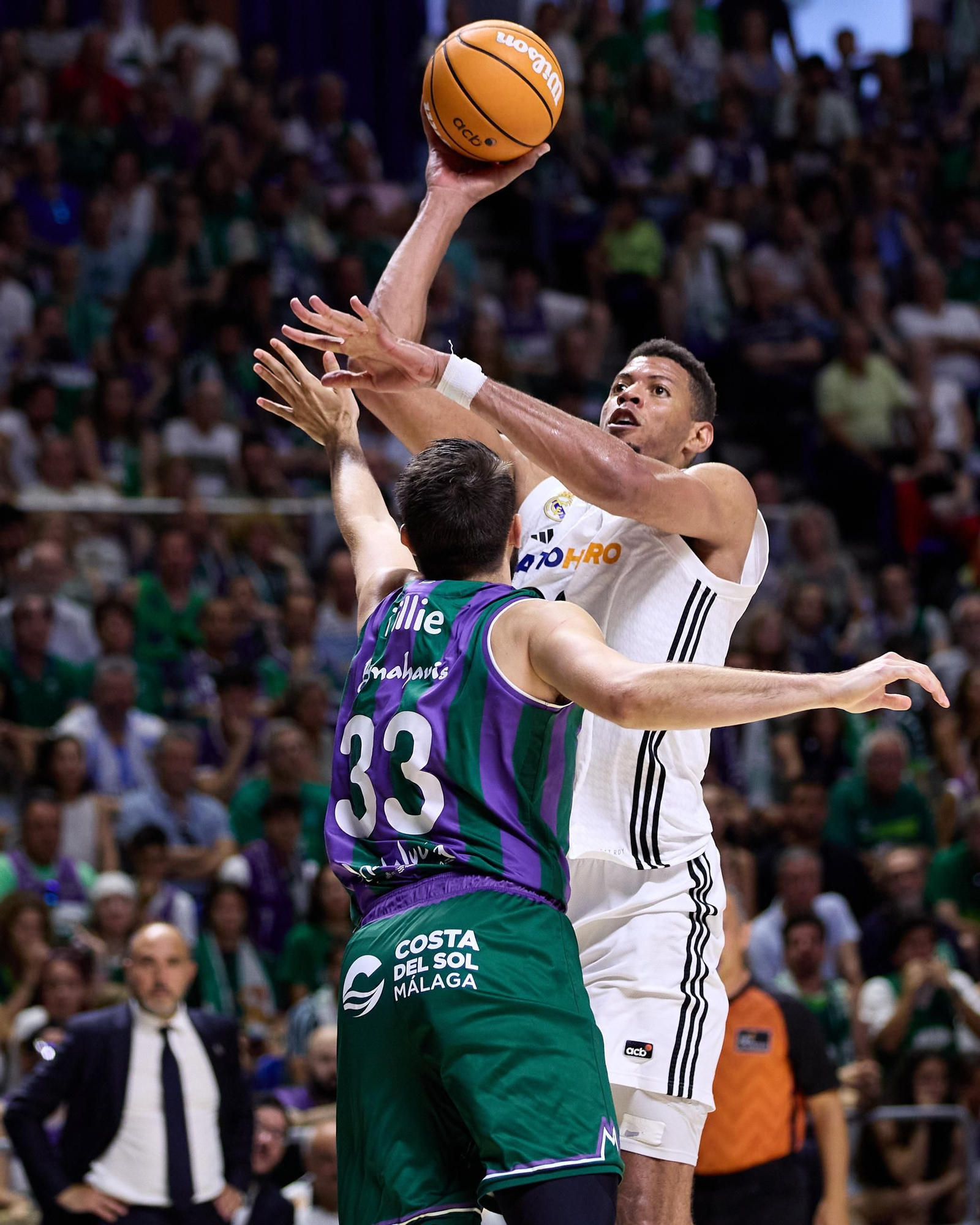 El Unicaja-Real Madrid de semifinales de play off, en fotos