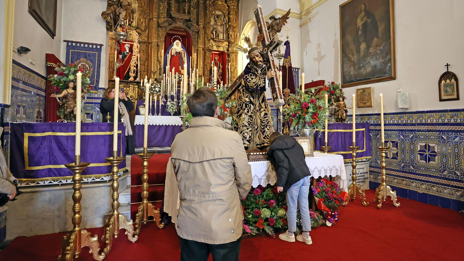 Besapiés y besamanos del primer domingo de Cuaresma en Jerez