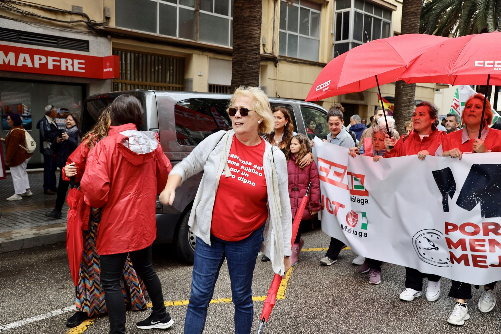 La manifestación del 1 de mayo en Málaga, en fotos