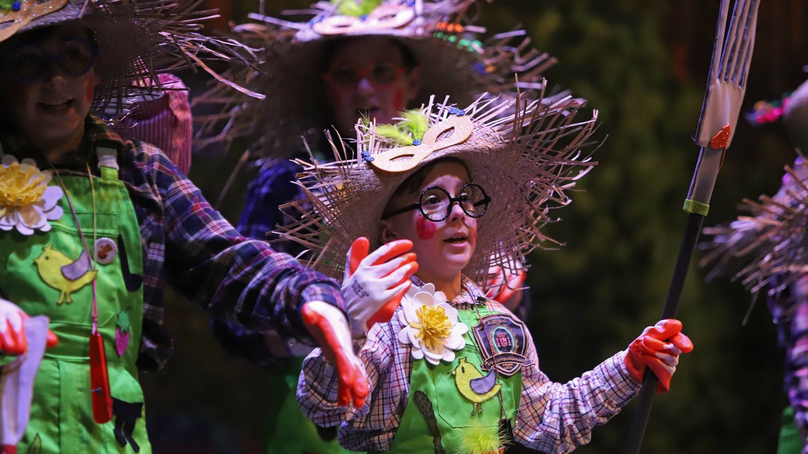 No decimos ni pío. Chirigota infantil de Algeciras.